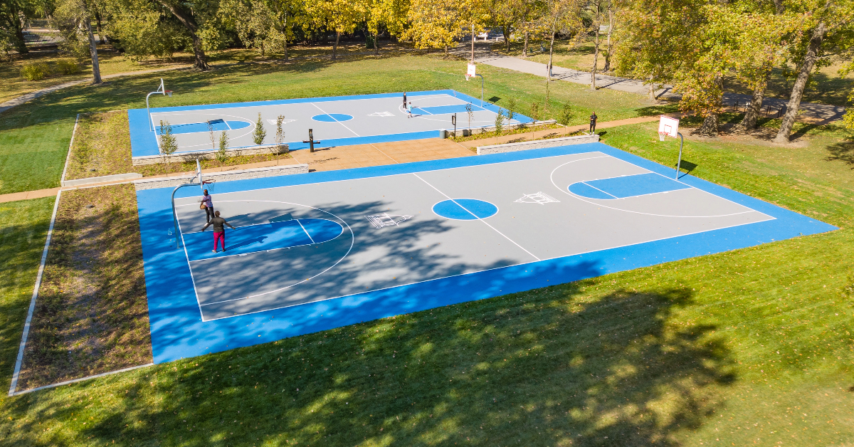 Tower Grove Park Basketball Courts - Vanstar Construction